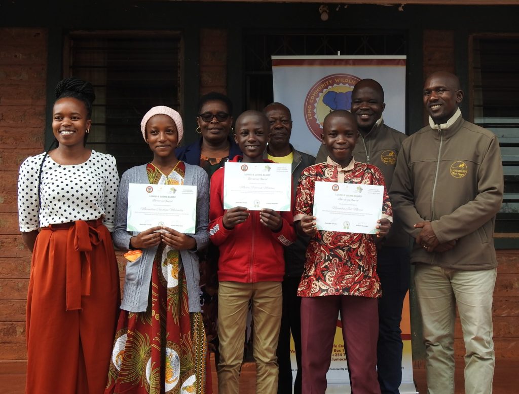 The three winners from LUMO represented three ranches, Lualenyi, Mramba and Oza.